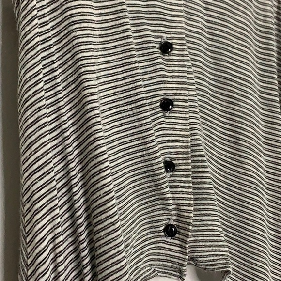 LF Hampton Vintage Cotton cottagecore Vest Asymmetrical women’s small relaxed - Picture 2 of 5